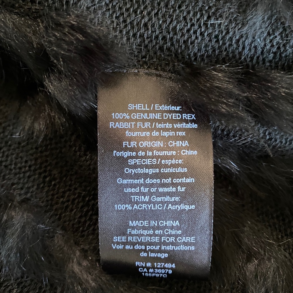 Heartloom Black Faux Fur Jacket - Picture 13 of 14